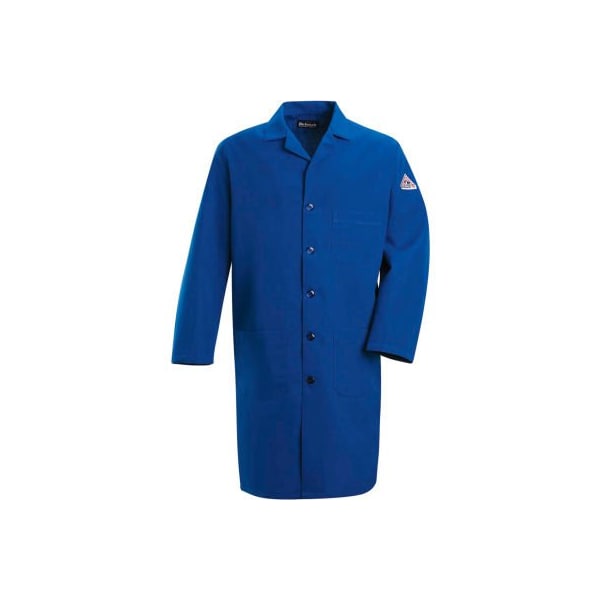 Bulwark Lab Coat, Royal Blue, Nomex/Aramid, XS